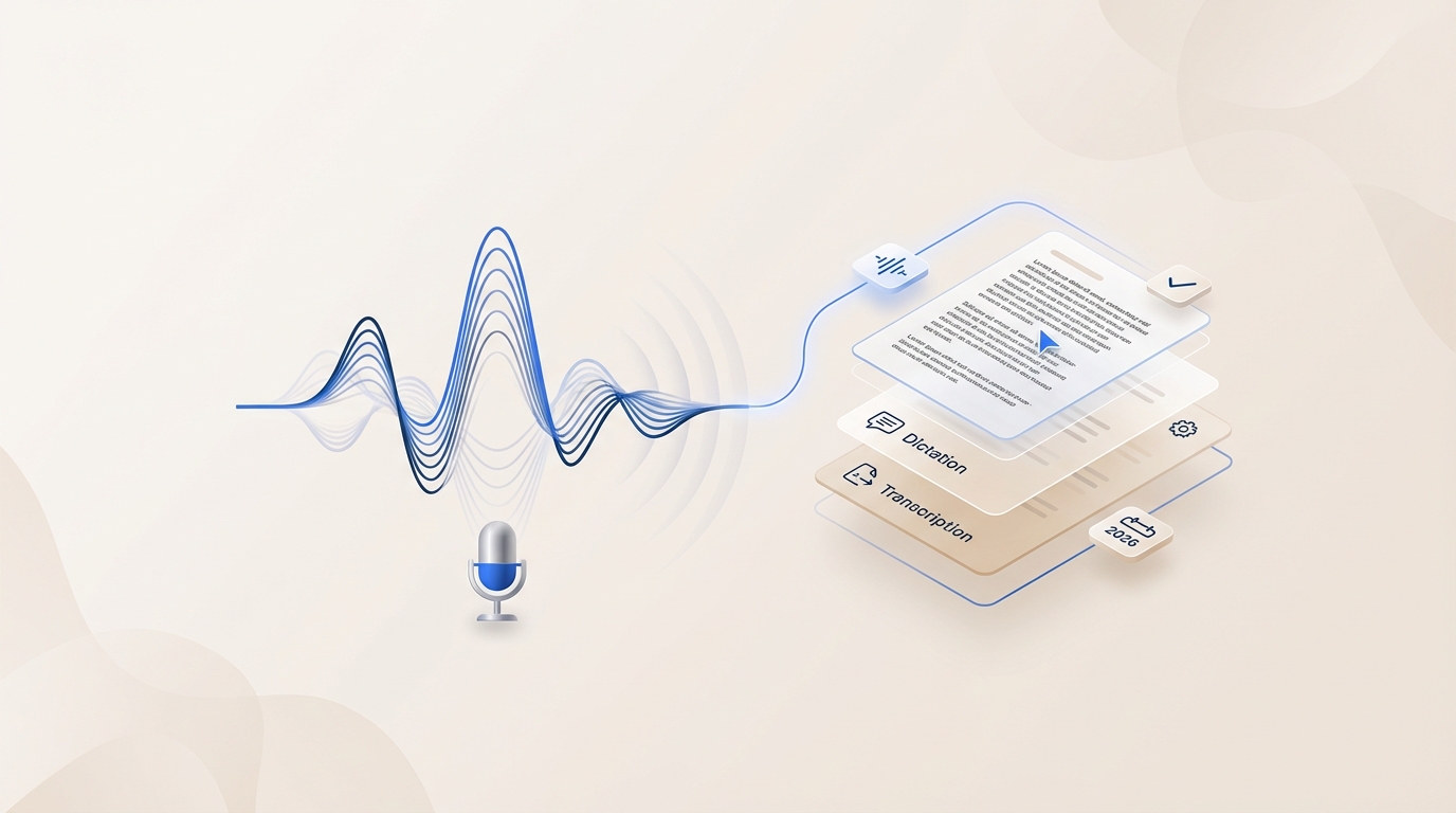 The Best Voice Dictation Software in 2026 (Dictation vs Transcription)